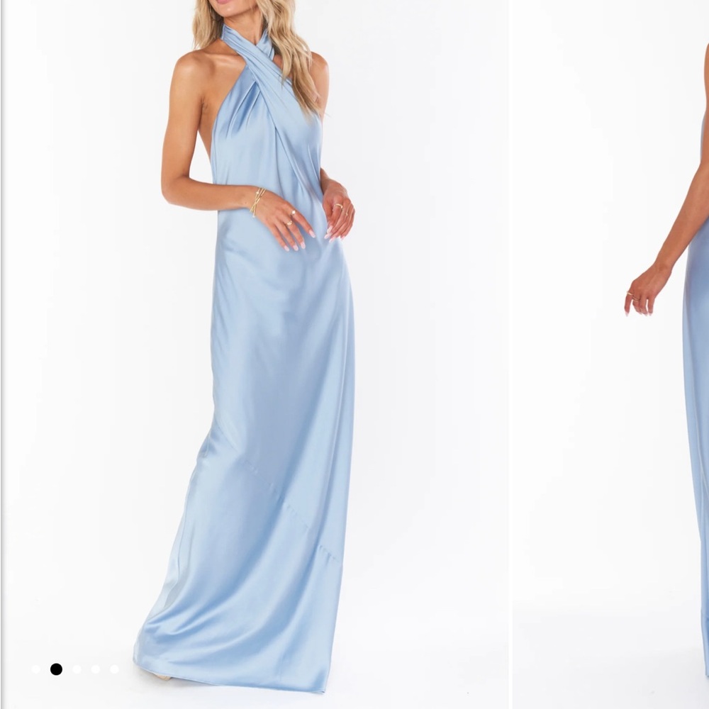 Jasmine Halter Maxi Dress Show Me Your MuMu
